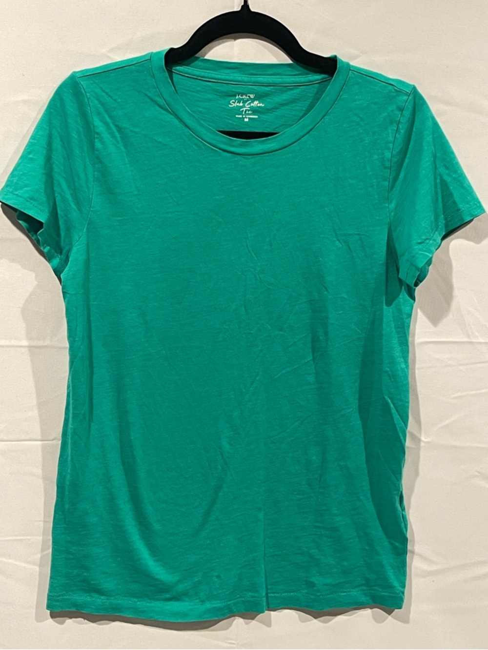 J. Crew Women's Short Sleeve Tee in Green